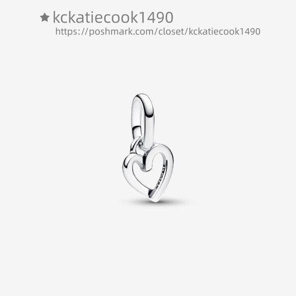 Pandora Pandora ME Freehand Heart Mini Dangle Charm - Picture 1 of 5